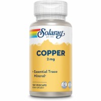 Solaray Copper 2 mg 100 Veg Caps Perspective: Main