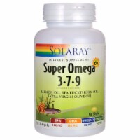 Solaray Super Omega 3-7-9 with D3 120 Sgels Perspective: Main