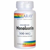 Solaray Monolaurin Immune System Support Capsules 500mg 60 Count