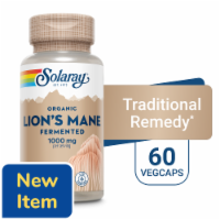 Solaray® Fermented Lion's Mane Mushroom 500mg VegCaps