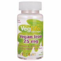 VegLife Vegan Iron 25 mg 100 Tabs Perspective: Main