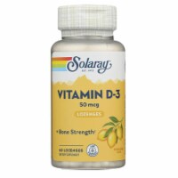 Solaray Vitamin D-3 - Lemon 50 mcg 60 Loz Perspective: Main