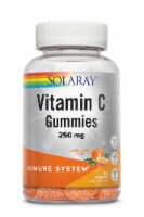 Solaray Vitamin C Orange Flavor Gummies