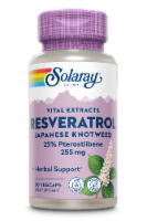Solaray Super Resveratrol with Pterost Dietary Supplement Perspective: Main