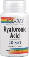 Solaray Hyaluronic Acid Vegetarian Capsules 20 mg Perspective: Main