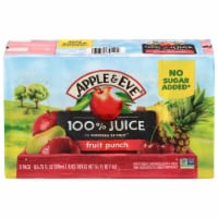 Apple & Eve 100% Juice Fruit Punch Juice Boxes Perspective: Main