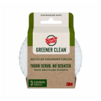 Scotch-Brite® Greener Clean™ Recycled Scrubbing Circles Perspective: Main