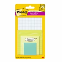 Post-it® Brand Study Note Pack - Assorted Perspective: Main