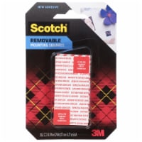 Scotch® Removable Mounting Square Adhesives Perspective: Main