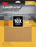 3M SandBlaster 400 Grit Abrasive Sanding Sheets Perspective: Main