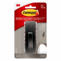 Command™ Modern Reflections Oil Rubbed Bronze Metal Hook Perspective: Main
