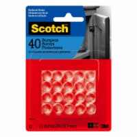 Scotch® Round Bumpers - Clear