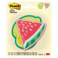 Post-it® Fresh and Sweet Designs Adhesive Notes - 2 Pack Perspective: Main