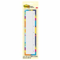 Post-it® Optimist Brights Border Design Notepad - 50 Sheets Perspective: Main