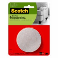 Scotch™ Roud Felt Pads - Beige
