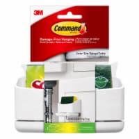 Command™ Under Sink Sponge Caddy - White