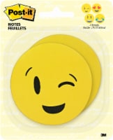 Post-it® Emoji Printed Notes - 2 pack Perspective: Main
