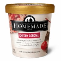 United Dairy Farmers Cherry Cordial Ice Cream Tub Perspective: Main