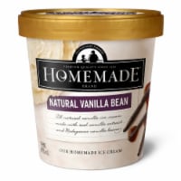 Homemade™ Brand Natural Vanilla Bean Ice Cream Pint Perspective: Main
