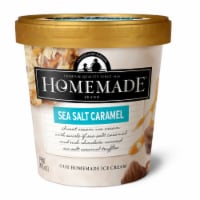 Homemade Brand Sea Salt Caramel Ice Cream Perspective: Main