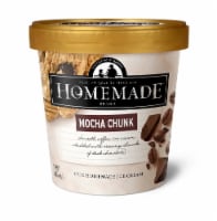 Homemade Brand Mocha Chunk Ice Cream Perspective: Main