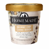 Homemade™ Brand Brownie Chip Cookie Dough Ice Cream Pint Perspective: Main