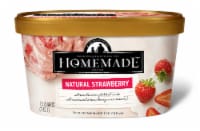 Homemade™ Brand Natural Strawberry Ice Cream Tub Perspective: Main