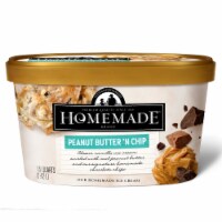 Homemade™ Brand Peanut Butter 'N Chip Ice Cream Tub Perspective: Main