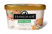 Homemade Brand Santa's Cookies Ice Cream Perspective: Main
