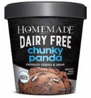 Homemade Brand Dairy Free Chunky Panda Frozen Dessert Pint Perspective: Main