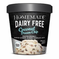 Homemade Brand Dairy Free Coconut Dream Chip Frozen Dessert Pint