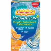 Emergen-C Orange Flavor Hydration+ Sports Drink Mix