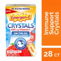 Emergen-C On-The-Go Strawberry Burst Crystals Immune Support Dietary Supplement
