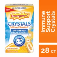 Emergen-C On-The-Go Orange Vitality Crystals Immune Support Dietary Supplement