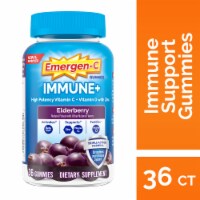 Emergen-C Immune + Elderberry Dietary Cupplement Gummies