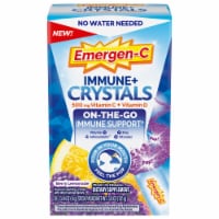 Emergen-C Immune+ Crystals, On-the-Go Immune Support Supplement, Berry Lemonade Perspective: Main