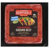 Adaptable Meals Taco Seasoned Ground Beef Perspective: Main