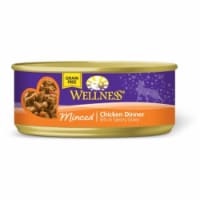 Wellpet OM02676 Wellness Cat Dinner Minced Chicken - 24-5.5 Oz.