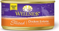 Wellness Sliced Chicken Entree Wet Cat Food Perspective: Main