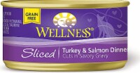 Wellness Sliced Turkey and Salmon Wet Cat Food Perspective: Main