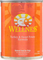 Wellness Turkey & Sweet Potato Formula Natural Wet Dog Food Perspective: Main