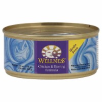 Wellness Chicken & Herring Formula Natural Wet Cat Food Perspective: Main