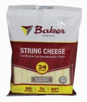 Baker Part-Skim Mozzarella String Cheese