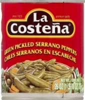La Costena Green Pickled Serrano Peppers Perspective: Main
