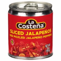 La Costena Pickled Red Sliced Jalapenos
