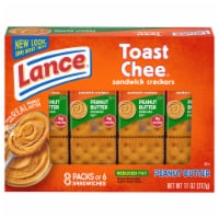 Lance® Toast Chee Peanut Butter Crackers Perspective: Main