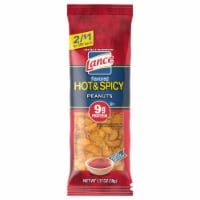 Lance Hot & Spicy Flavored Peanuts Perspective: Main