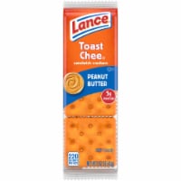 Lance Sandwich Crackers ToastChee Peanut Butter Individual Snack Pack Perspective: Main
