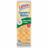 Lance® Captain's Wafers® Cream Cheese & Chives Sandwich Crackers Perspective: Main
