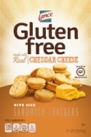 Lance Gluten Free Cheddar Cheese Bite Size Sandwich Crackers Perspective: Main